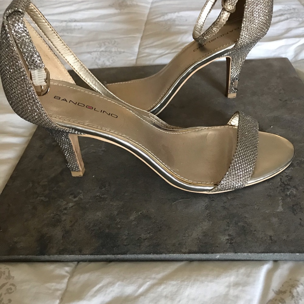 Gold Sparkly Heels